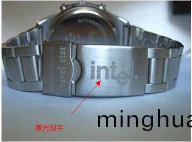金屬手錶鏈激光打標