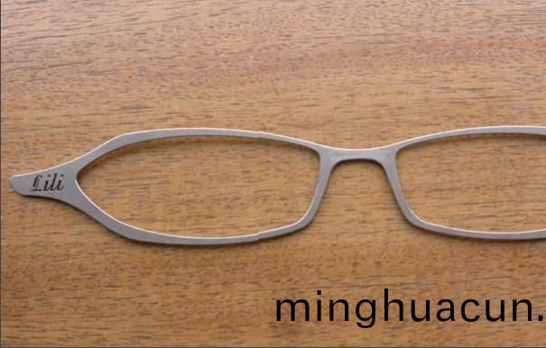 金屬眼鏡架激光鵰刻 金屬眼鏡架激光(guang)鵰刻