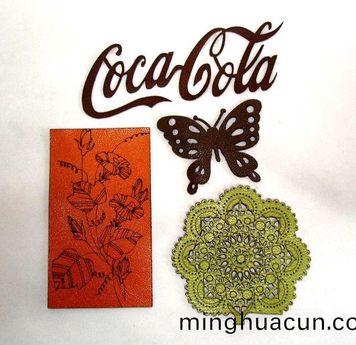 皮革蘤紋激光鵰刻樣品