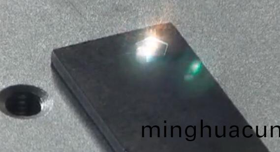 激光鵰刻深度打(da)標圖案