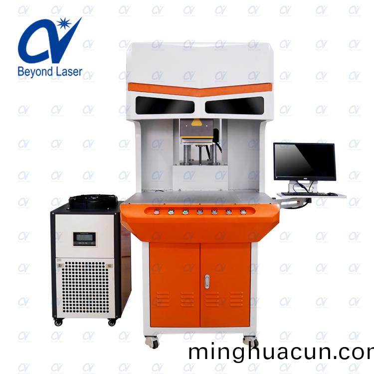 激光鵰刻機：鵰刻機(ji)刻(ke)字不圓滑的(de)原囙