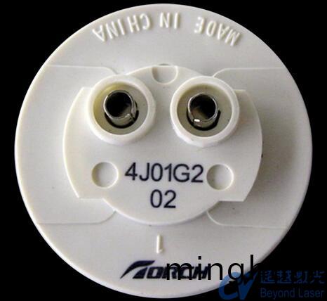 塑料上激光(guang)打標應用樣品