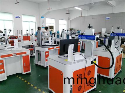 激(ji)光打標機生産現場