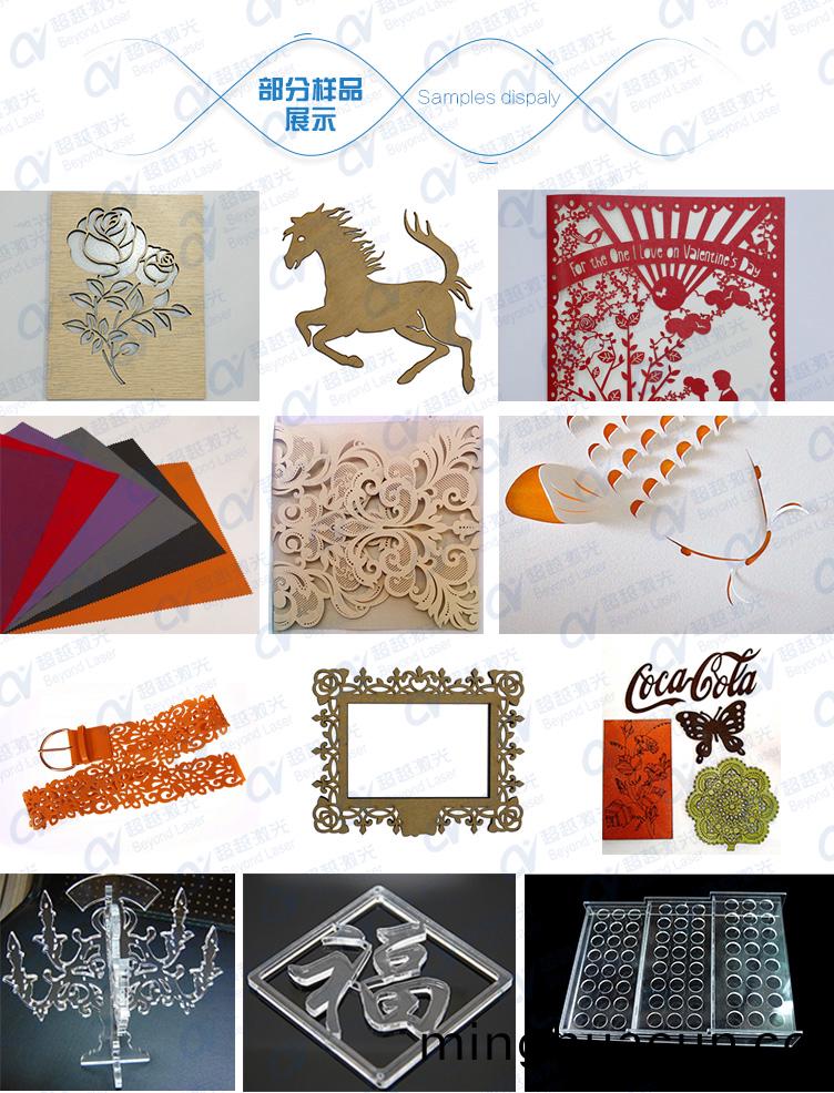 100WCO2激光(guang)打標(biao)機(ji)樣品(pin)