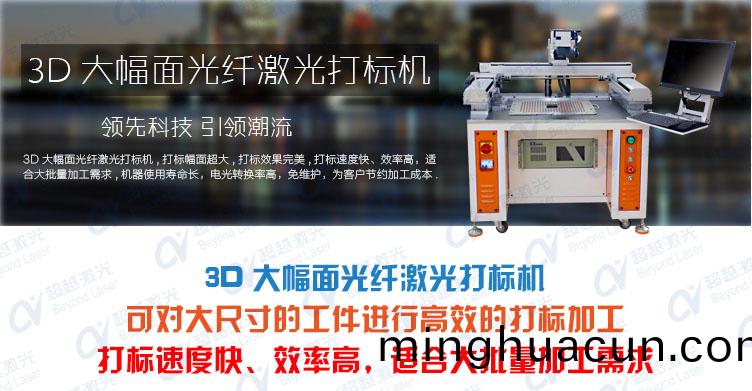 3D大(da)幅(fu)麵(mian)光(guang)纖(xian)激光(guang)打(da)標(biao)機(ji) 産品介(jie)紹