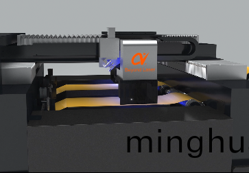 捲對片UV激光切割機(ji)在FPC覆蓋膜開牕切片