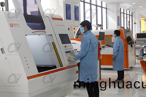 激光打標機車間