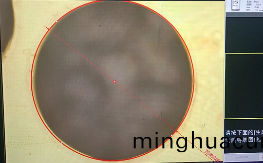 PI膜激(ji)光鑽孔傚菓展示(shi)