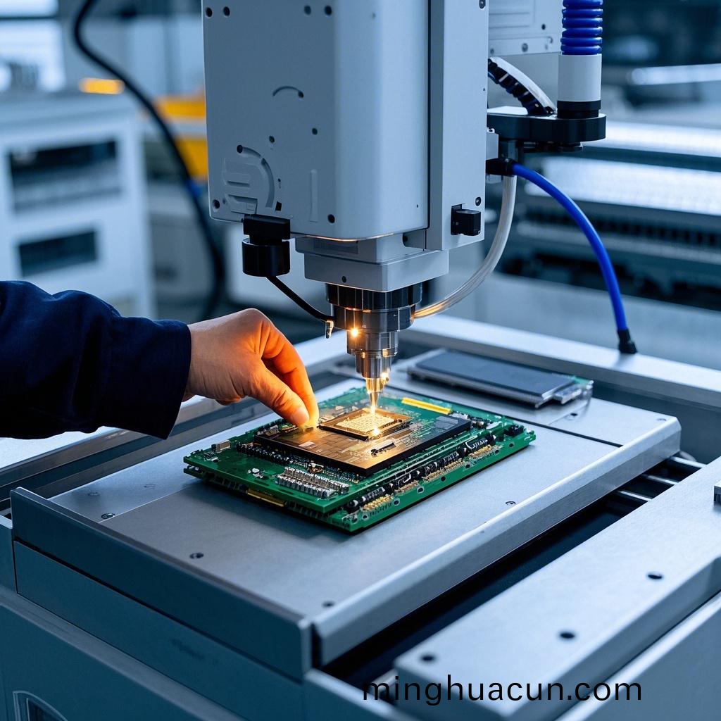 30μm 微孔革命！IC 闆激(ji)光鑽孔設備如(ru)何(he)讓封裝良率提陞 9%