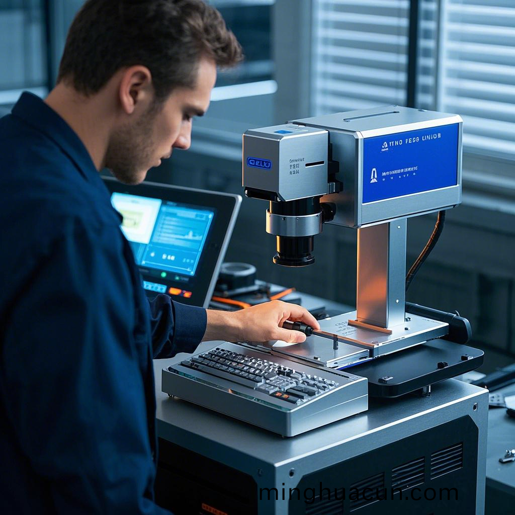 金屬標牌高精度打標首選！激光打標機的技術突破與(yu)行業應用解析