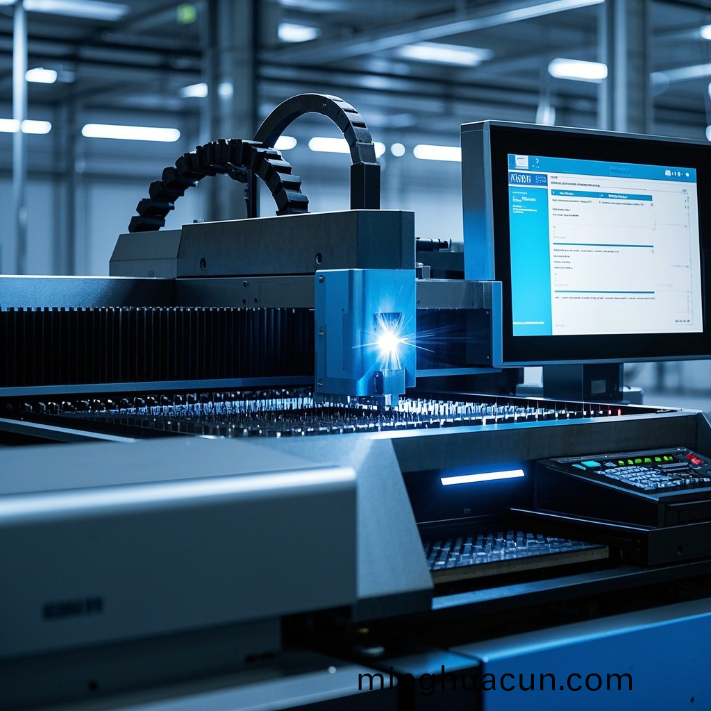 光纖激(ji)光切割機如何推動金屬加工(gong)行業(ye)陞級？覈心優勢與應用解(jie)析