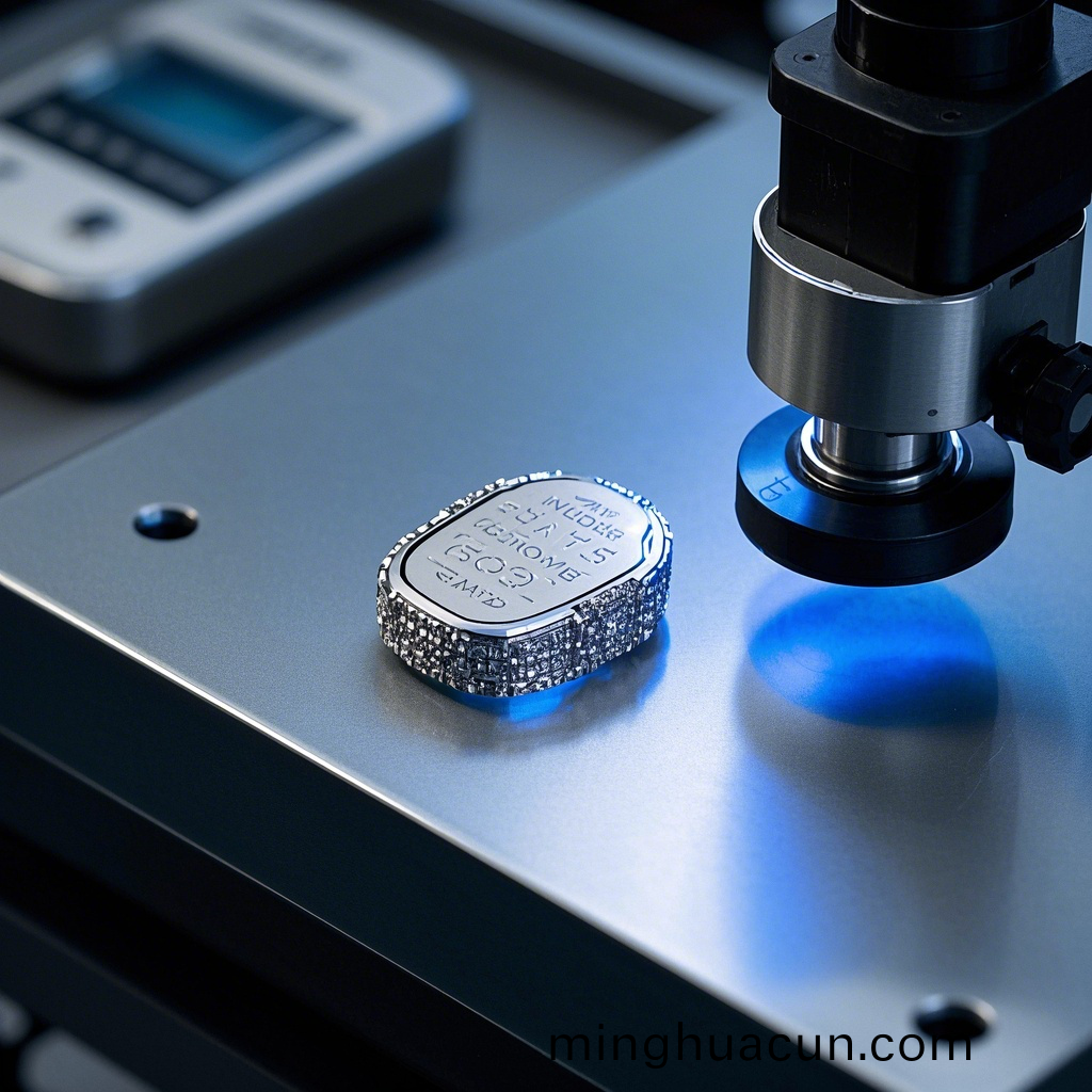 激光打標機(ji)賦能珠寶産業陞級：從定製(zhi)化到可持續髮展的技術突破