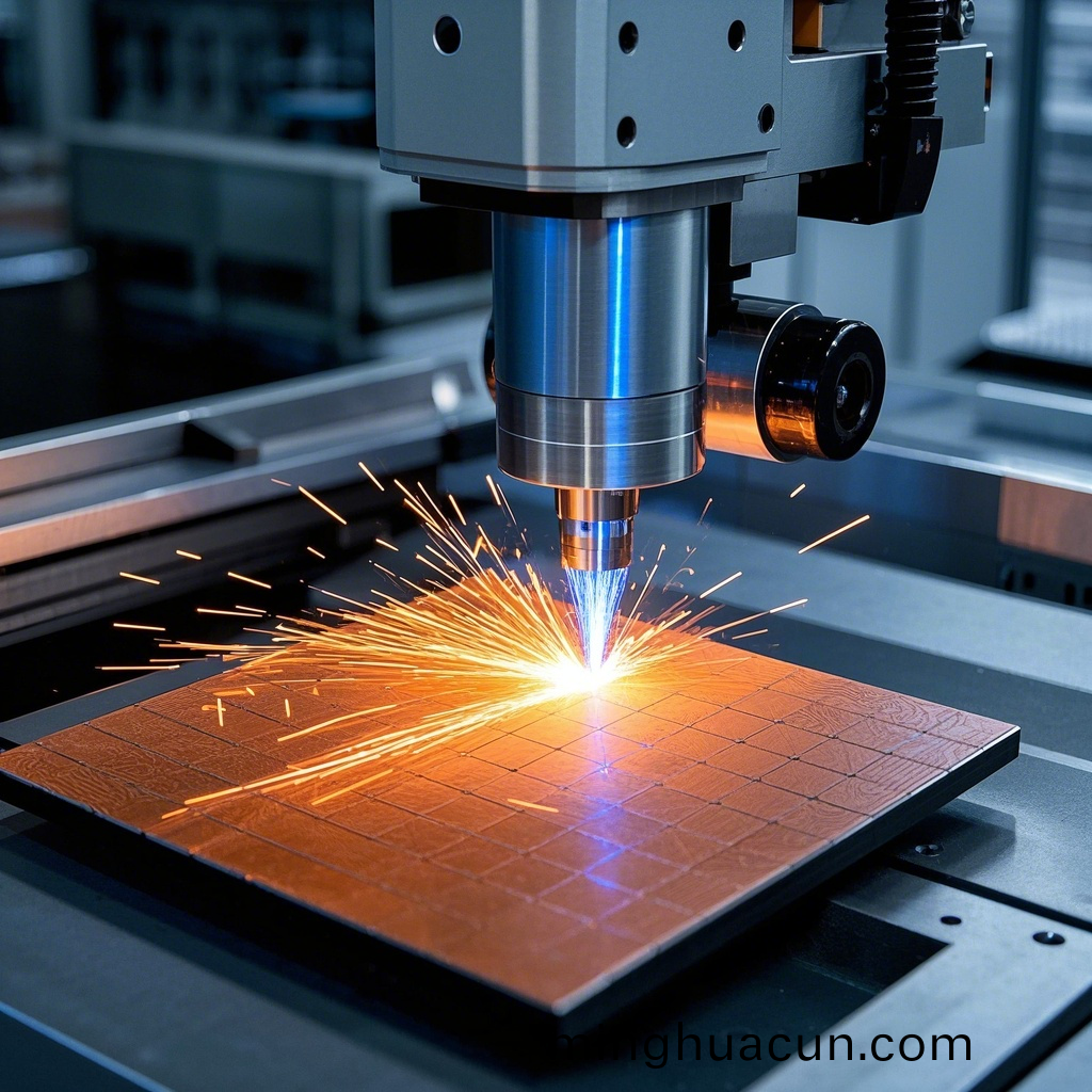 陶瓷基闆激光切(qie)割 (4)