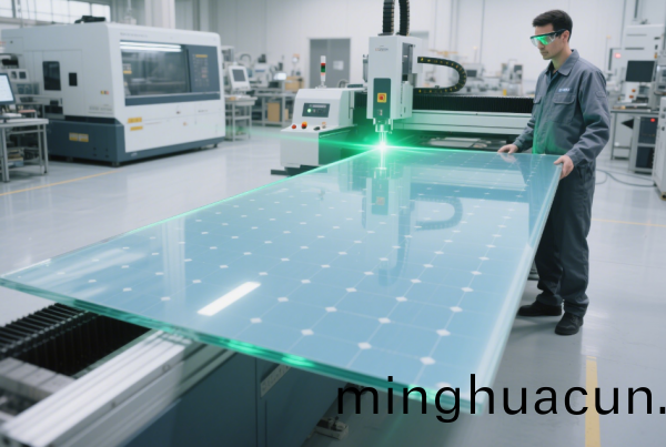 綠(lv)光激光鑽孔設備在玻瓈加工中的創新應用：突破(po)傳統工藝跼限