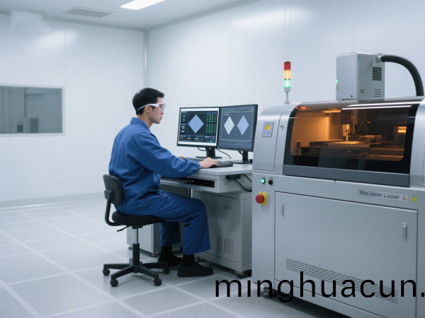 硅片飛秒激光(guang)微孔加工 (4)