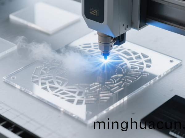 聚酯纖維(wei)塑料激光蝕刻 (6)