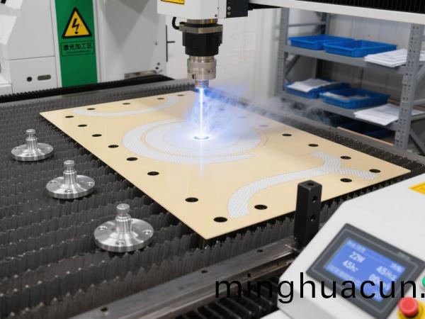 玻(bo)瓈纖維薄闆紫外皮秒激光切(qie)割 (8)