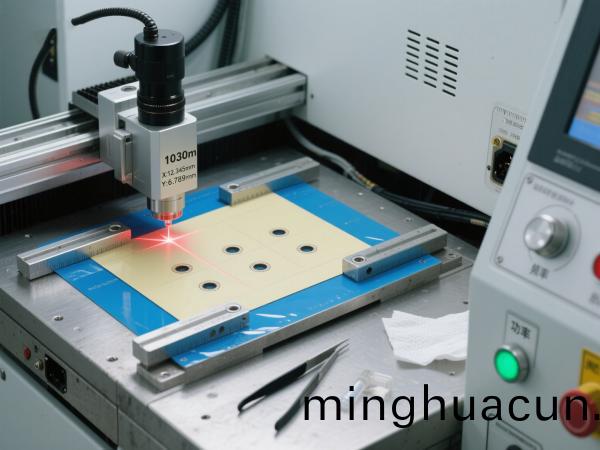 石墨烯導電膜飛秒激(ji)光微孔加工 (7)