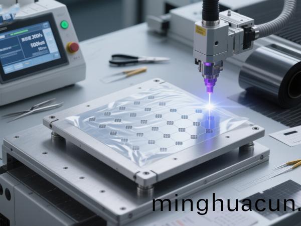 石墨烯導電膜飛秒激光微孔加工(gong) (8)