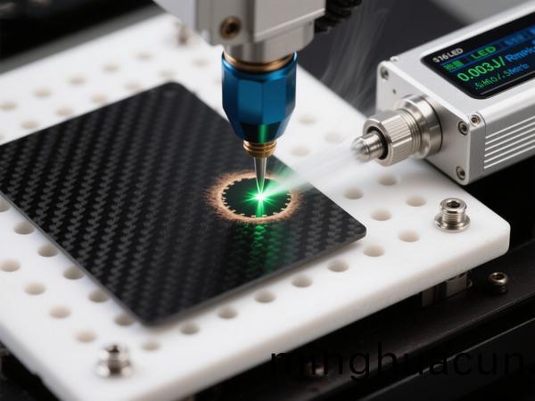 碳纖維薄闆(ban)激光微孔加工(gong) (7)