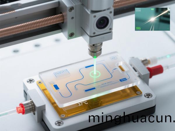 醫療(liao)微(wei)流控(kong)芯片飛秒激光切割 (6)