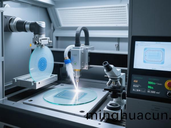 醫療微流控(kong)芯片飛秒激光切(qie)割 (8)