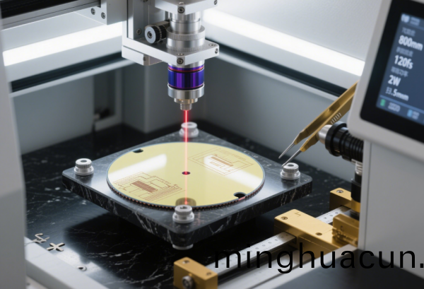 芯片晶源飛(fei)秒(miao)激光蝕刻(ke) (6)
