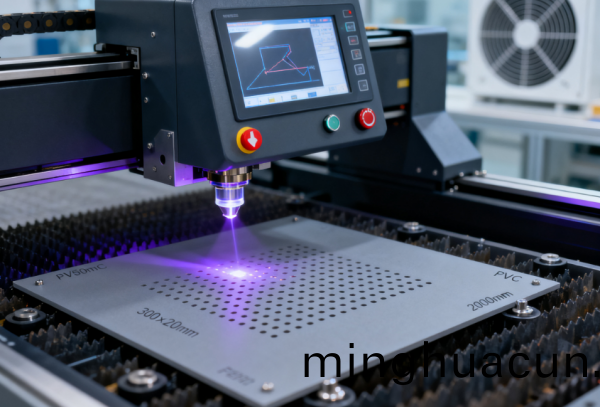 PVC材料紫外飛秒激光(guang)微孔加工 (7)