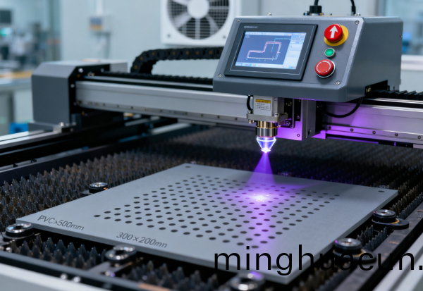 PVC材(cai)料紫外飛秒(miao)激光(guang)微孔加工 (8)