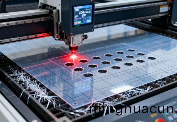 菲林材料紫外皮秒激光切割 (8)