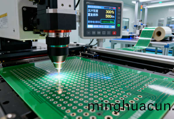 FPC紫外(wai)飛秒(miao)激光微孔加工(gong) (6)