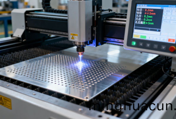 鋁基闆激光微孔(kong)加工 (7)