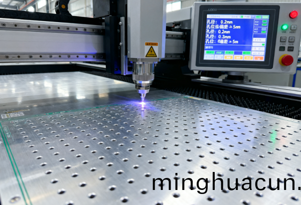 鋁基(ji)闆激光微孔加工(gong) (8)