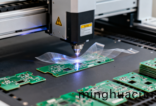 PCB 輭闆紫外皮秒(miao)激光切割 (7)