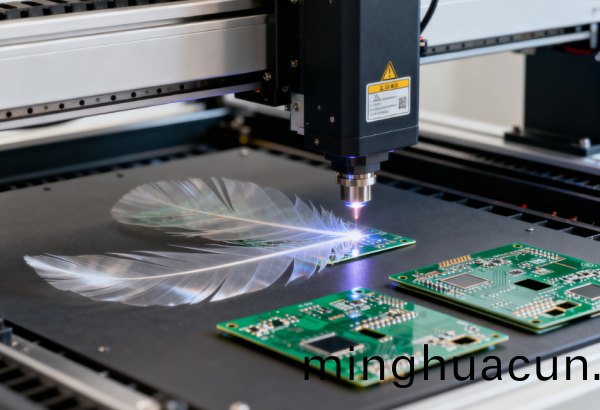 PCB 輭(ruan)闆(ban)紫(zi)外(wai)皮(pi)秒激光切割(ge) (8)