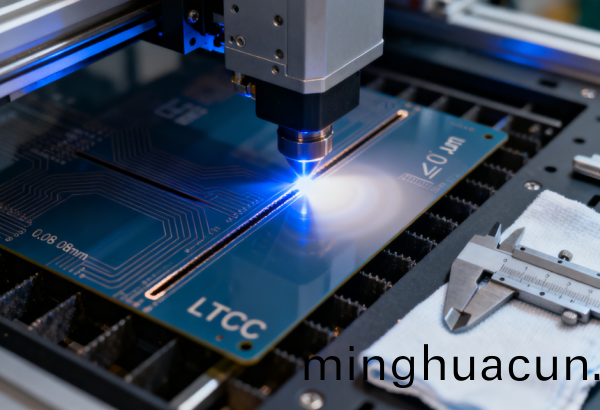 LTCC 材料激(ji)光切割(ge) (8)