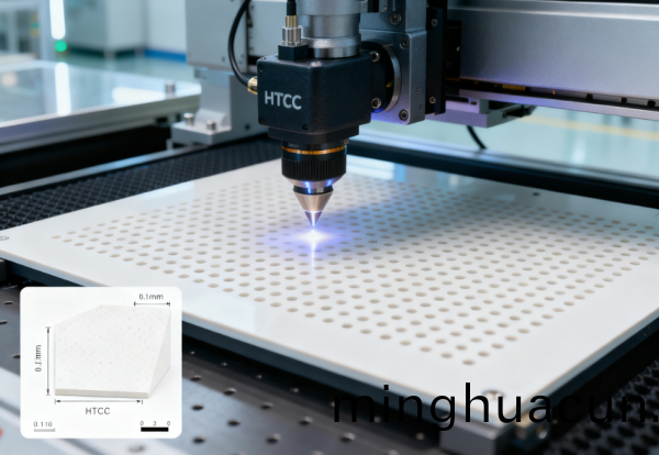 HTCC 材(cai)料(liao)激光微孔加(jia)工 (6)