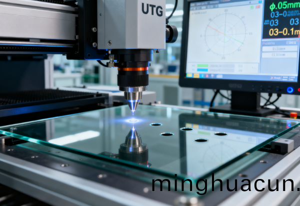 UTG玻(bo)瓈激光微孔(kong)加工 (6)