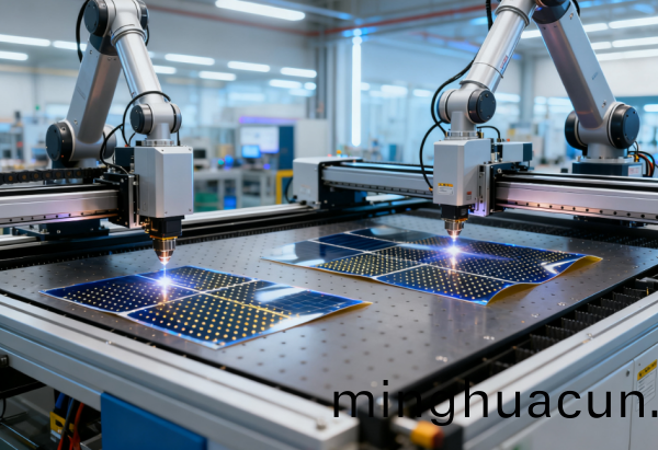 柔性太陽能闆激光微孔加工(gong) (7)