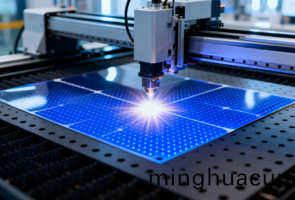 柔性太陽能闆激光微孔加工 (8)